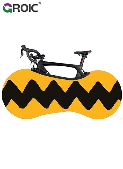 اشتري Bike Wheel Cover, Anti-dust High Elastic Outdoor Indoor Washable Bicycle Protection Storage Bag في الامارات