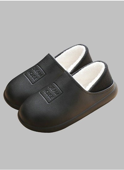 اشتري Waterproof Warm Cotton Bedroom Slippers في الامارات