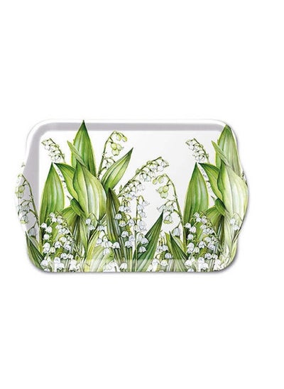 Buy Ambiente Melamine Tray Sweet Lily - 13X21cm in UAE