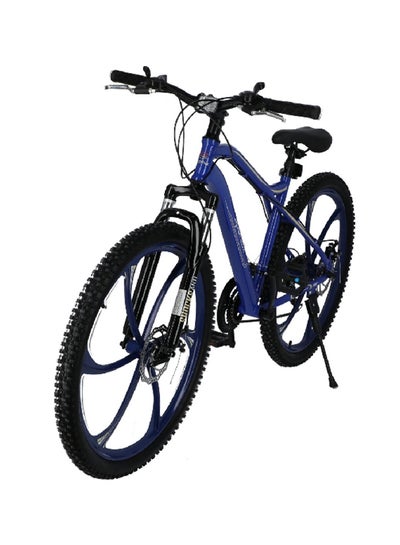 Buy Lightweight Durable Impact-Proof Bicycle Blue and Black 26 Inch in Saudi Arabia
