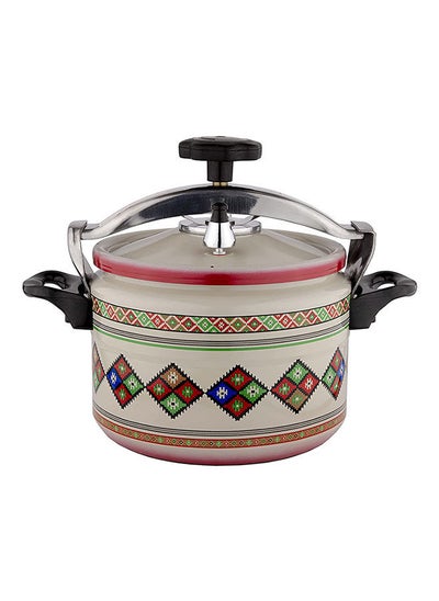 Buy Enamelware Aluminum Pressure Cooker Multicolour 5 liter in Saudi Arabia