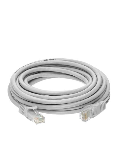 اشتري كبل الشبكة UTP CAT6، 2xRJ45، 8 أسلاك × 0.4 مم، أبيض، 5 م في الامارات