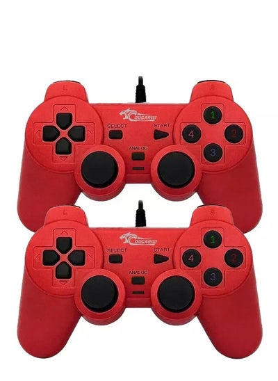 Buy COUGAREGY 2082 USB Dual Gamepad (Red) in Egypt