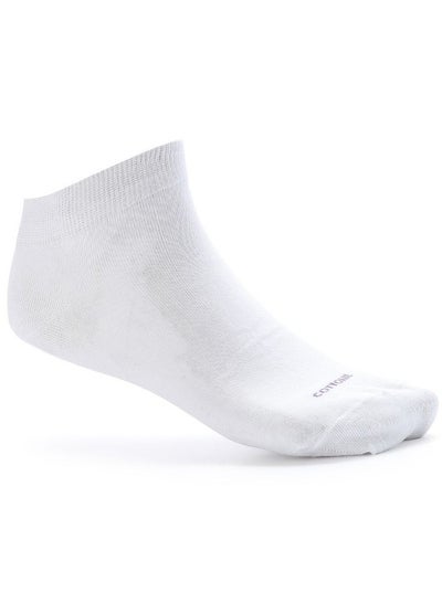 Buy Cottonil  Men Ankle Sock-White in Egypt
