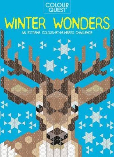 اشتري Colour Ques Winter Wonders An Extreme Colour by Numbers Challenge في الامارات