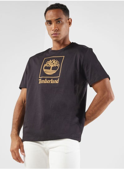 Buy Stack Logo T-Shirt in Saudi Arabia