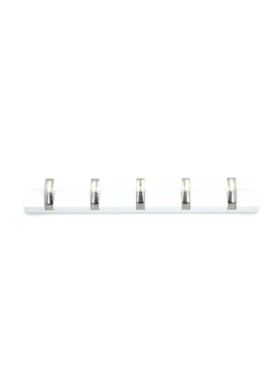 Buy Heavy Duty Rolly Coat Hook Rack White 176.4H in Saudi Arabia