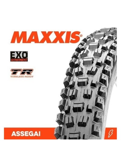 Buy Maxxis Assegai 29x2.60 Exo/Tubeless ready 40Psi . Down Hill   PAIR FRONT AND BACK in UAE