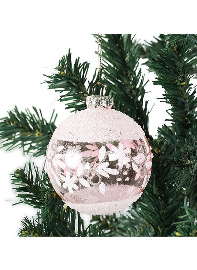 اشتري 8-cm Christmas Flower Ball, Multicolour في الامارات