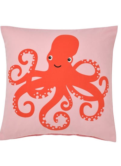 Buy Cushion cover, octopus pattern/pink, 50x50 cm in Saudi Arabia