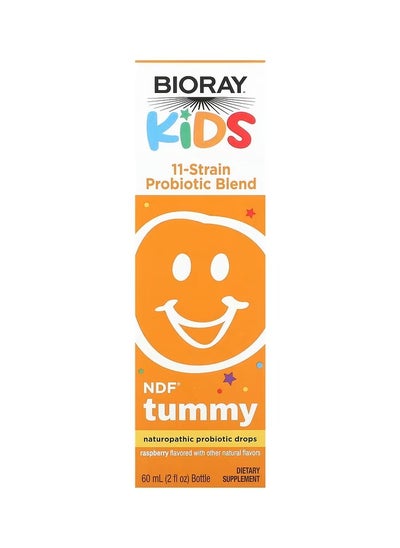 اشتري Kids NDF Tummy 11 Strain Probiotic Blend Raspberry 2 fl oz 60 ml في السعودية