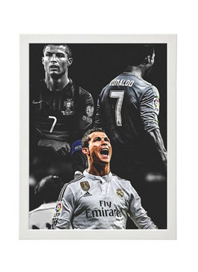 اشتري Cristiano Ronaldo Wall Art Poster Frame في مصر