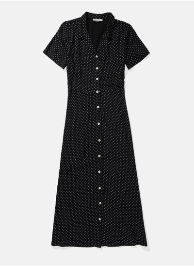 اشتري AE Collared Shirt Midi Dress في مصر