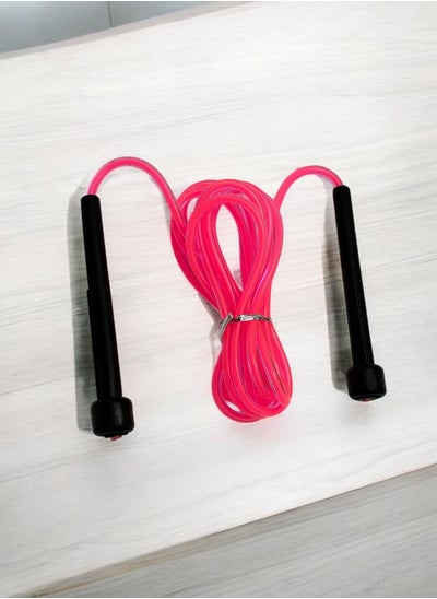 Buy SportQ Lightweight Jump Rope for Fitness and Exercise - Adjustable Jump Ropes with Plastic Handles - Tangle Free for CrossFit, Gym, Cardio and Endurance Workout in Egypt