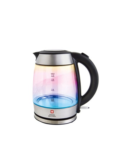 Buy Swiss Military Prism Glass Kettle 1.7L in UAE