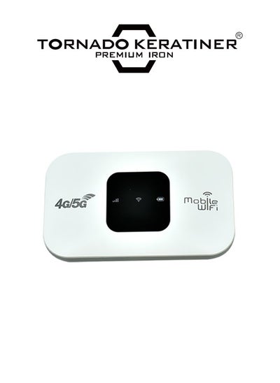 اشتري 4G 2100 mah mobile router, Wi-fi 150/300Mbps, LTE 150/300Mbps, battery 2100 mah white/black في السعودية