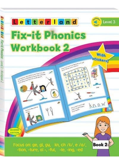 Buy Fix-it Phonics - Level 3 - Workbook 2 (2nd Edition) in UAE