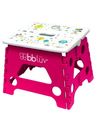Buy Bbluv Step Foldable Step Stool Pink For Babies in Saudi Arabia