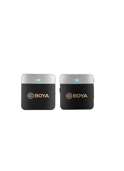 اشتري Boya BY-M1V1  2.4GHz Dual-Channel Wireless Microphone System for camera and smartphone في الامارات