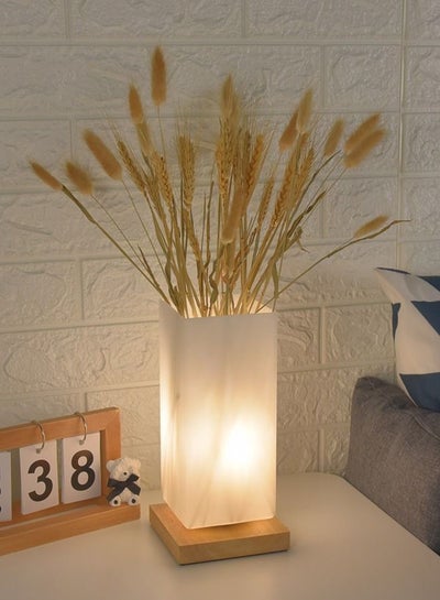 Buy Vase Night Light Bedside Table Lamp With Remote Control in UAE