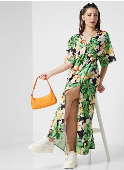 اشتري Floral Printed Dress في السعودية