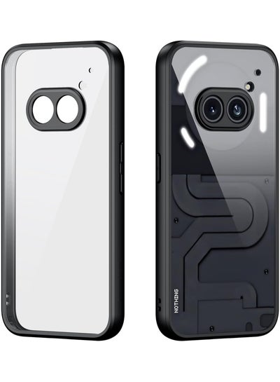 اشتري Compatible with Nothing Phone 2a 2024 Case Crystal Clear Hard Back Soft Bumper Protective Case for Nothing Phone 2a في السعودية