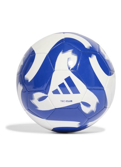 Buy Adidas TIRO CLB WHITE/ROYBLU FOOTBALL/SOCCER BALL (MACHINE-STITCHED) HZ4168 for Unisex white in Egypt