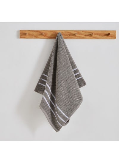 اشتري Mateo Ribbed Cotton Hand Towel 70 x 40 cm في السعودية