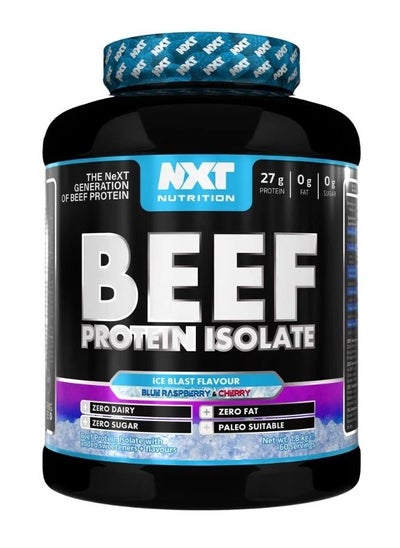 Buy Beef Protein Isolate Zero Dairy Ice Blast 60 Servings 1800g in UAE