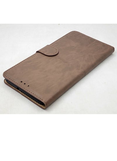 Buy Samsung Galaxy M53 Kaiyue Flip Leather 360 Full Cover - Dark Brown in Egypt