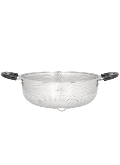 Buy Delcasa 28.5 CM Stainless Steel Strainer Basket with Handle-DC2445 in UAE