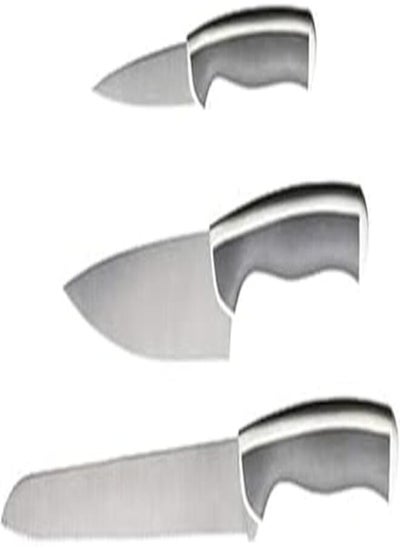 Buy Ikea Knife Set, Light Grey, White,3 Piece in Egypt