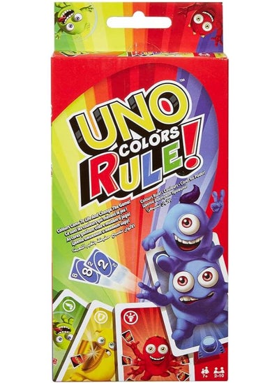 اشتري Uno Colors Rule Card Game في مصر