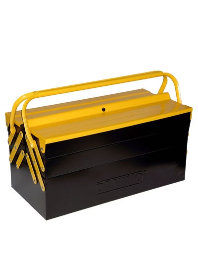 5 Tray Cantilever Steel Tool Box Black 53 X 21 X 21cm Price In Uae