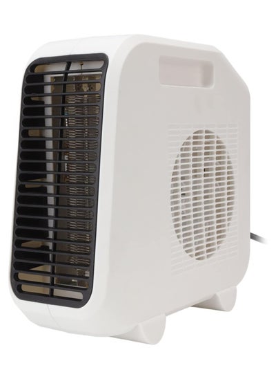 Buy Electric Heater, ABS 2 Gears Adjustable 220V, Energy Saving, Fast Heating, Long Range Fast Heater, Portable Fan for Bedroom (UK Plug) in Saudi Arabia