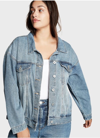 Buy Boyfriend Denim Jacket in UAE