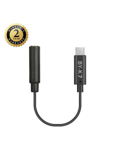 Buy BOYA 3.5mm TRRS Female to USB Type-C Male Adapter Cable (2.4") with 2 years warranty - official distributor in Egypt
