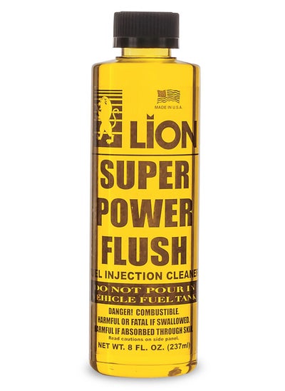 اشتري Lion Super Power Flush Fuel Injector Cleaner 273ml في الامارات