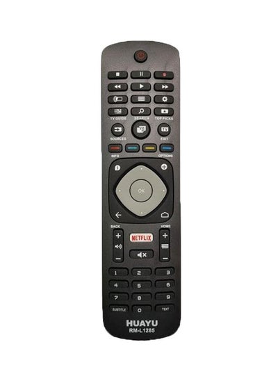 Buy Remote Control For Philips Smart Tv Black White Red in UAE