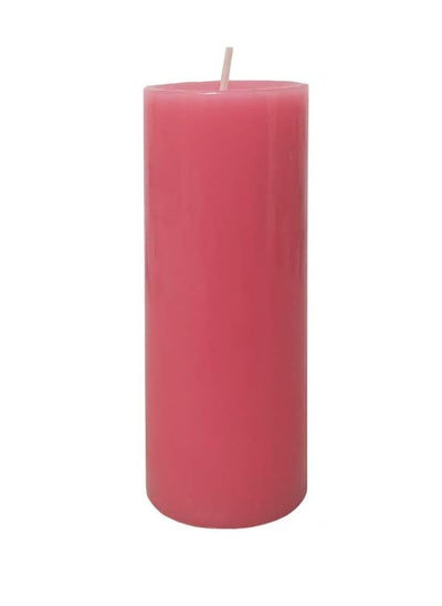 Buy Candle With Scent, Large - Pink in Egypt