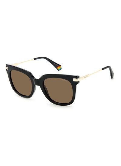 اشتري Women's UV Protection Square Sunglasses - Pld 6180/S Black 51 - Lens Size: 51 Mm في السعودية