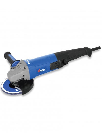 Buy 2000W 180 mm Professional Angle Grinder Heavy Duty up to8400RPM Non Slip Adjustable Handle For Grinding Polishing Safety Goggles Included in UAE