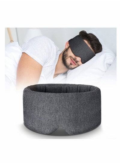 اشتري Eye Mask Full Cover, Light Sleep Eyes, Shading, Adjustable Blinds Goggles, Airplane Masks With Travel Bags, Full Goggles Are Suitable For Ladies Men’s Sleep في الامارات