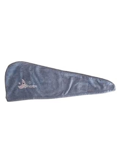 Buy BLUE MICROFIBER HAIR TOWEL in Egypt