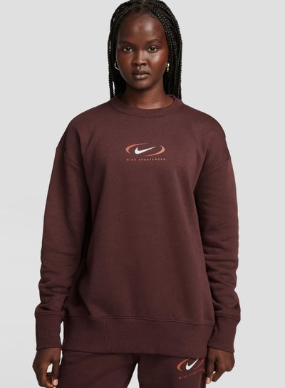 Buy Oversized Crewneck Sweatshirt in UAE