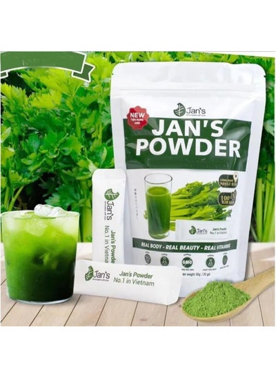 Buy JAN’S Freeze Dried Celery Powder Detox & Weight Loss in UAE