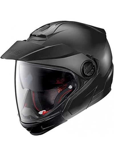 Buy N40-5GT Classic N-Com Flat Black Motorcycle Helmet - X-Large in UAE