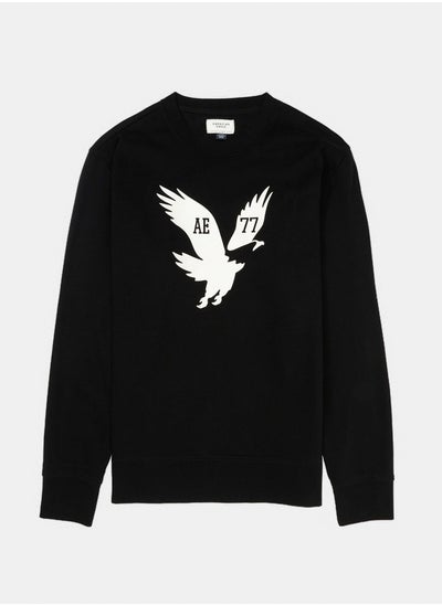 اشتري AE Super Soft Icon Graphic Crew Neck في مصر