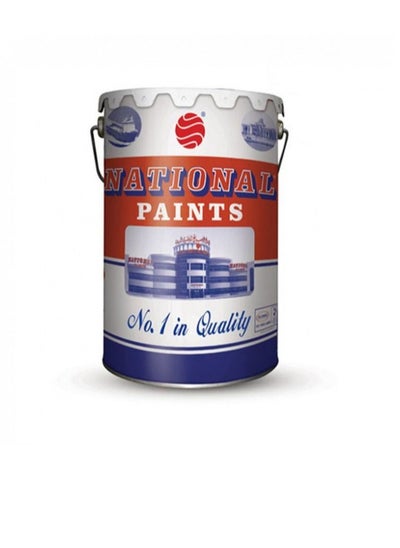 Buy National Paints Plastic Emulsion - Steel Blue (480) in UAE