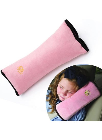 Buy Car Seat Belt Pillow, Seatbelt Cover Pads Neck Support, Vehicle Shoulder Sleep Cushion, Safety Strap Headrest Harness Pad Protect Rubbing for Adults and Children in UAE